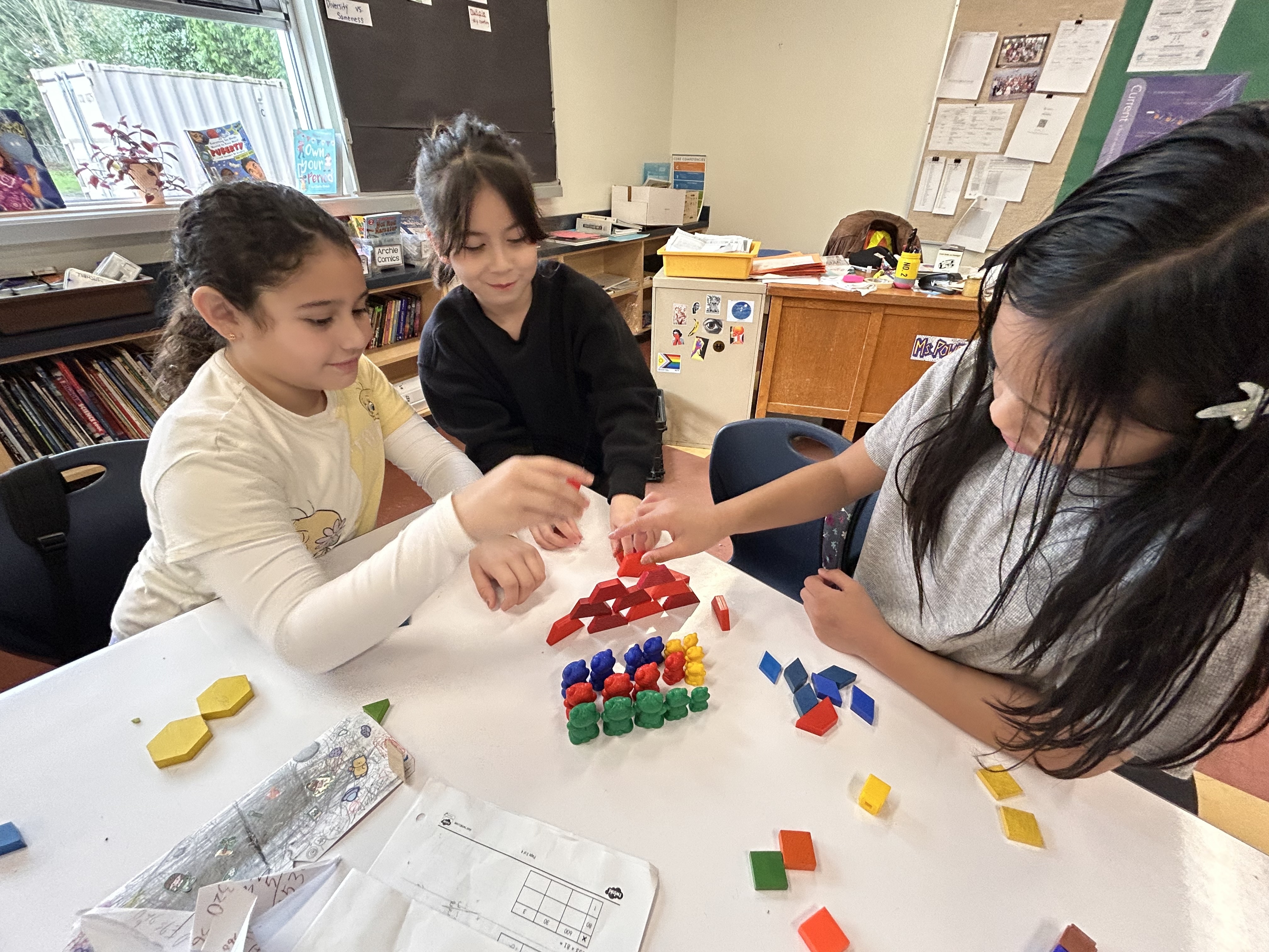 Playing with pattern blocks